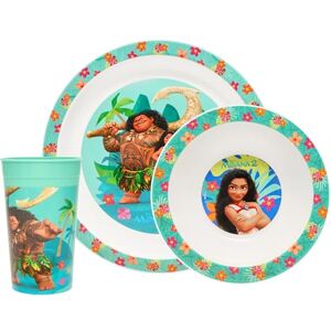 Disney Polar Gear Moana 2 Service de table 3 pièces pour enfants Ensemble d'assiettes et bols Moana pour enfants avec tasse pour enfants Passe au lave-vaisselle et au micro-ondes - Publicité Disney Polar Gear Moana 2 Service de table 3 pièces pour enfants Ensemble d'assiettes et bols Moana pour enfants avec tasse pour enfants Passe au lave-vaisselle et au micro-ondes - Publicité