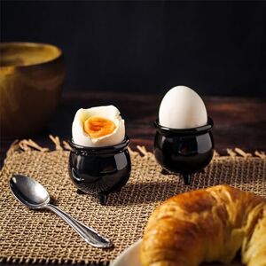 Elbenwald Harry Potter Magic Boiler Eierbecher Set pour Les sorciers de Wolrd Fans Hommes Femmes Unisexes en céramique Noir - Publicité Elbenwald Harry Potter Magic Boiler Eierbecher Set pour Les sorciers de Wolrd Fans Hommes Femmes Unisexes en céramique Noir - Publicité