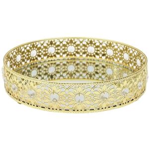 HOME DECO FACTORY KA0204 Plateau Déco Miroir Doré 25 cm Accessoire Multifonctionnel pour Table pour Bougies et Boissons Finition Élégante Facile à Entretenir Couleur Or 25 cm - Publicité HOME DECO FACTORY KA0204 Plateau Déco Miroir Doré 25 cm Accessoire Multifonctionnel pour Table pour Bougies et Boissons Finition Élégante Facile à Entretenir Couleur Or 25 cm - Publicité