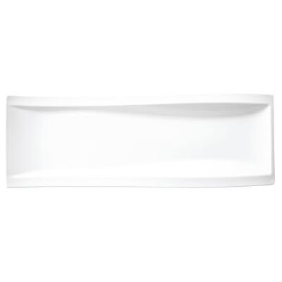 Villeroy & Boch 10-2525-2596 Assiette à Pâte Porcelaine Blanc 44 x 17 x 9,5 cm 1 Assiette - Publicité Villeroy & Boch 10-2525-2596 Assiette à Pâte Porcelaine Blanc 44 x 17 x 9,5 cm 1 Assiette - Publicité