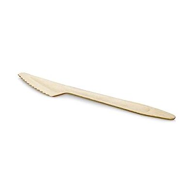 100 Couteaux Bois Clair 16, 5 cm - Publicité 100 Couteaux Bois Clair 16, 5 cm - Publicité