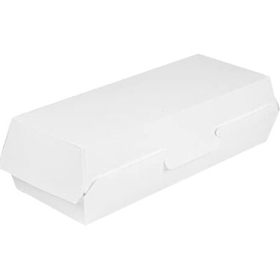 Garcia de Pou García de Pou 50 Unités Boîtes Panini 'Thepack' 230 g/m2, 26,5 x 12,2 x 7 cm Blanc Carton Ondulé Nano-Micro - Publicité Garcia de Pou García de Pou 50 Unités Boîtes Panini 'Thepack' 230 g/m2, 26,5 x 12,2 x 7 cm Blanc Carton Ondulé Nano-Micro - Publicité