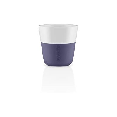 EVA SOLO Espresso-Becher Violet Bleu 2er Set Espressasse Porzellan Blau 80 ml - Publicité EVA SOLO Espresso-Becher Violet Bleu 2er Set Espressasse Porzellan Blau 80 ml - Publicité