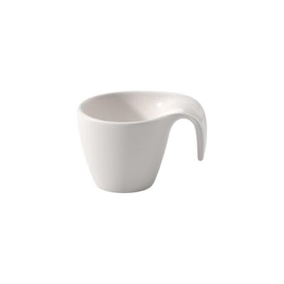 Villeroy & Boch Flow Tasse à Moka/Expresso, 100 Ml, Porcelaine Premium, Blanc - Publicité Villeroy & Boch Flow Tasse à Moka/Expresso, 100 Ml, Porcelaine Premium, Blanc - Publicité