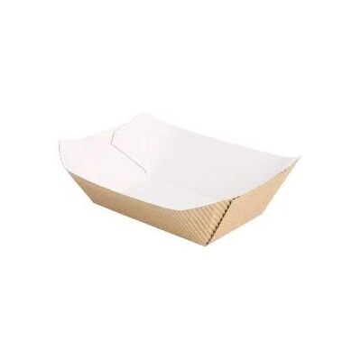 Garcia de Pou 50 Barquettes en carton kraft naturel 1440 g - Publicité Garcia de Pou 50 Barquettes en carton kraft naturel 1440 g - Publicité