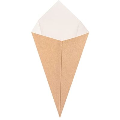 García de Pou - Cornet kraft 250 g x 200 - Publicité García de Pou - Cornet kraft 250 g x 200 - Publicité