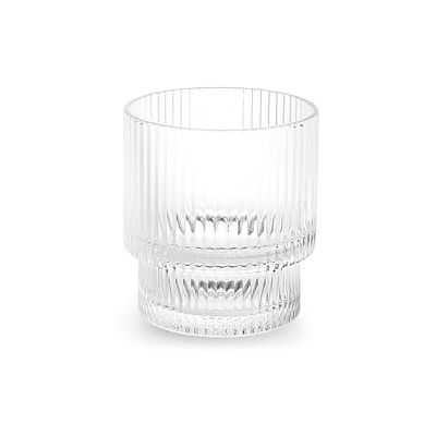 H&H Lot de 6 verres en verre, ligne époque, transparents, capacité 34 cl, lavables au lave-vaisselle - Publicité H&H Lot de 6 verres en verre, ligne époque, transparents, capacité 34 cl, lavables au lave-vaisselle - Publicité