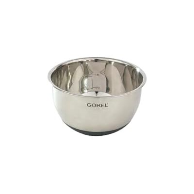 Gobel Cul de Poule Inox Fond Silicone Ø16 cm - Publicité Gobel Cul de Poule Inox Fond Silicone Ø16 cm - Publicité
