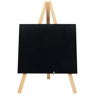 SECURIT 24 cm x 15 cm-Bois-Mini trépied de Table Finition laquée en hêtre - Publicité SECURIT 24 cm x 15 cm-Bois-Mini trépied de Table Finition laquée en hêtre - Publicité