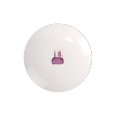 Villeroy & Boch Assiette petit-déjeuner blanche avec amour - Assiette petit-déjeuner - Publicité Villeroy & Boch Assiette petit-déjeuner blanche avec amour - Assiette petit-déjeuner - Publicité