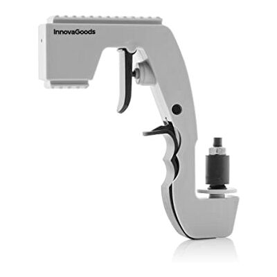 InnovaGoods Pistolet Distributeur de Champagne et Bière Fizzllet, Design Élégant, Serveur de Boissons Amusant, Noir, ABS - Publicité InnovaGoods Pistolet Distributeur de Champagne et Bière Fizzllet, Design Élégant, Serveur de Boissons Amusant, Noir, ABS - Publicité