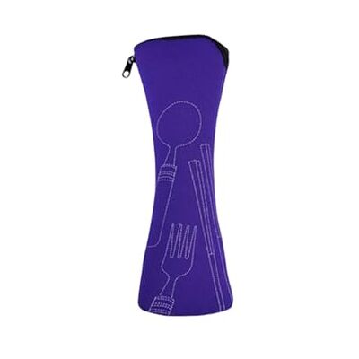 Wilitto Sac de rangement à couverts de voyage pour camping portable Pochette de rangement pour couverts de camping Pour camping, travail, école, pique-nique Organisateur pour fourchette - Publicité Wilitto Sac de rangement à couverts de voyage pour camping portable Pochette de rangement pour couverts de camping Pour camping, travail, école, pique-nique Organisateur pour fourchette - Publicité