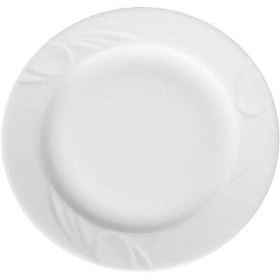 Hendi - Assiette plate porcelaine blanche Ø200 décorée - Plat - Publicité Hendi - Assiette plate porcelaine blanche Ø200 décorée - Plat - Publicité