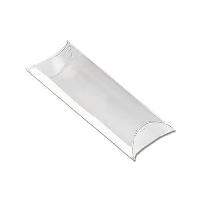 Subito disponibile Lot de 50 tubes transparents en PVC pour dragées 11,5 x 3,5 cm - Publicité Subito disponibile Lot de 50 tubes transparents en PVC pour dragées 11,5 x 3,5 cm - Publicité