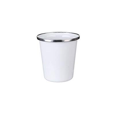 GRÄWE Gobelet de camping 300 ml Émail Blanc - Publicité GRÄWE Gobelet de camping 300 ml Émail Blanc - Publicité