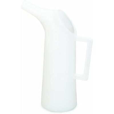 AMA Broc gradué 5 L Blanc 5 litres Pitcher en Plastique - Publicité AMA Broc gradué 5 L Blanc 5 litres Pitcher en Plastique - Publicité