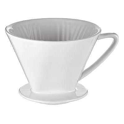 Cilio Filtre à café en porcelaine 4 tasses C104943 - Publicité Cilio Filtre à café en porcelaine 4 tasses C104943 - Publicité
