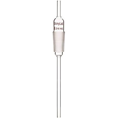 stonylab Verre Adaptateur Tube de Lab, Verre Borosilicaté Adaptateur D'entrée 24/40 avec Étendu Inférieur Tube D'égouttement de 8 mm - Publicité stonylab Verre Adaptateur Tube de Lab, Verre Borosilicaté Adaptateur D'entrée 24/40 avec Étendu Inférieur Tube D'égouttement de 8 mm - Publicité