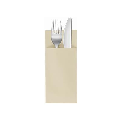 VelaHub Soft Point Lot de 50 serviettes jetables pour couverts Champagne 32 x 38 cm - Publicité VelaHub Soft Point Lot de 50 serviettes jetables pour couverts Champagne 32 x 38 cm - Publicité