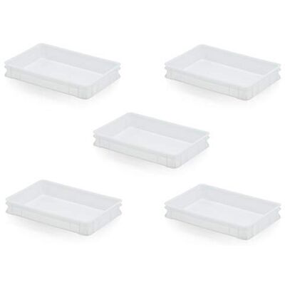 kistenkind Lot de 5 boîtes à pizza 60 x 40 x 9,5 cm - Publicité kistenkind Lot de 5 boîtes à pizza 60 x 40 x 9,5 cm - Publicité