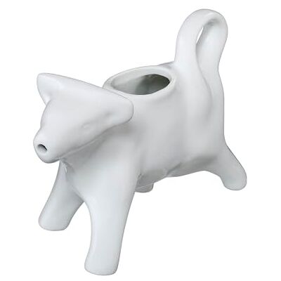 Cilio Pot à lait de vache à lait Porcelaine Pot à lait en forme de vache Avec poignée Pichet pour lait à café et crème à café Décoration de table de petit-déjeuner Contenu 125 ml - Publicité Cilio Pot à lait de vache à lait Porcelaine Pot à lait en forme de vache Avec poignée Pichet pour lait à café et crème à café Décoration de table de petit-déjeuner Contenu 125 ml - Publicité