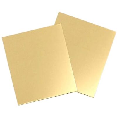 ZHYUAN 2Pcs,150 mm x150mm x0.5mm Feuille de laiton,Plaque en laiton doré,Plaque métallique en laiton,Plaque en laiton robuste,Plaques de laiton filmées,Plaques en laiton épais, pour Maison Cuisine Dosseret - Publicité ZHYUAN 2Pcs,150 mm x150mm x0.5mm Feuille de laiton,Plaque en laiton doré,Plaque métallique en laiton,Plaque en laiton robuste,Plaques de laiton filmées,Plaques en laiton épais, pour Maison Cuisine Dosseret - Publicité