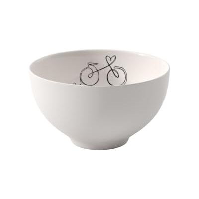 Villeroy & Boch Statement Lines, Bol « Family », 470Ml, Porcelaine Premium, Blanc - Publicité Villeroy & Boch Statement Lines, Bol « Family », 470Ml, Porcelaine Premium, Blanc - Publicité