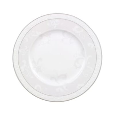 Villeroy & Boch 10-4392-2650 Gray Pearl Assiette à Dessert Porcelaine Gris 22,5 x 22,5 x 7,5 cm - Publicité Villeroy & Boch 10-4392-2650 Gray Pearl Assiette à Dessert Porcelaine Gris 22,5 x 22,5 x 7,5 cm - Publicité