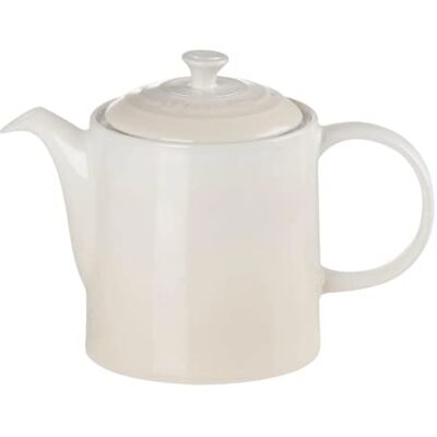 LE CREUSET Grande Théière Classique, Ronde, 1,3 Litre, Céramique, Meringue, 80703137160003 - Publicité LE CREUSET Grande Théière Classique, Ronde, 1,3 Litre, Céramique, Meringue, 80703137160003 - Publicité