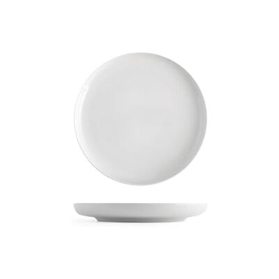 H&H Lot de 6 assiettes à fruits pearl blanc en porcelaine 19 cm - Publicité H&H Lot de 6 assiettes à fruits pearl blanc en porcelaine 19 cm - Publicité