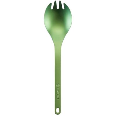 Snow Peak Cuillère-fourchette en titane léger pour le camping et la randonnée – Ustensile compact et portable pour un emballage facile – Accessoires de cuisine de camping durables - Publicité Snow Peak Cuillère-fourchette en titane léger pour le camping et la randonnée – Ustensile compact et portable pour un emballage facile – Accessoires de cuisine de camping durables - Publicité