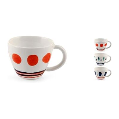 H&H set 12 tazzine caff boho assortite cc125 - Publicité H&H set 12 tazzine caff boho assortite cc125 - Publicité