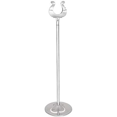 Olympia Support pour numéro de table 255 mm en acier inoxydable pour restaurant ou mariage - Publicité Olympia Support pour numéro de table 255 mm en acier inoxydable pour restaurant ou mariage - Publicité