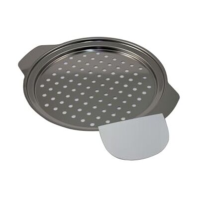 Weis 16035 Plat à spaetzle avec grattoir Acier Inoxydable Argent/Blanc 27,7 x 32,5 x 1,5 cm - Publicité Weis 16035 Plat à spaetzle avec grattoir Acier Inoxydable Argent/Blanc 27,7 x 32,5 x 1,5 cm - Publicité