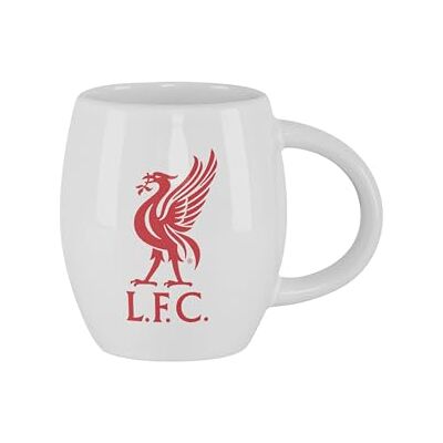 FOCO Tasse à thé blanche sous licence officielle Liverpool FC - Publicité FOCO Tasse à thé blanche sous licence officielle Liverpool FC - Publicité