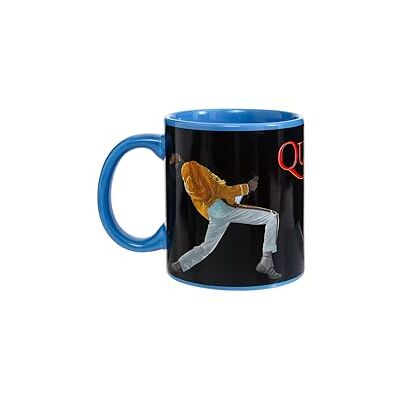 Pyramid Queen (Live at Wembley) Tasse à changement de chaleur 325 ml – Produit officiel du groupe pour les fans – Taille unique - Publicité Pyramid Queen (Live at Wembley) Tasse à changement de chaleur 325 ml – Produit officiel du groupe pour les fans – Taille unique - Publicité