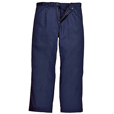 Portwest BZ30 Pantalons Bizweld Marine Tall, M - Publicité Portwest BZ30 Pantalons Bizweld Marine Tall, M - Publicité