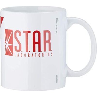 Pyramid DC Comics The Flash (Star Labs) 11oz/315ml Mug - Publicité Pyramid DC Comics The Flash (Star Labs) 11oz/315ml Mug - Publicité