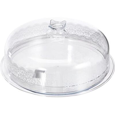 COSMOPLAST S.P.A 6425 Cosmopl.26 Home BCO 1397 Assiette à tarte Transparent - Publicité COSMOPLAST S.P.A 6425 Cosmopl.26 Home BCO 1397 Assiette à tarte Transparent - Publicité