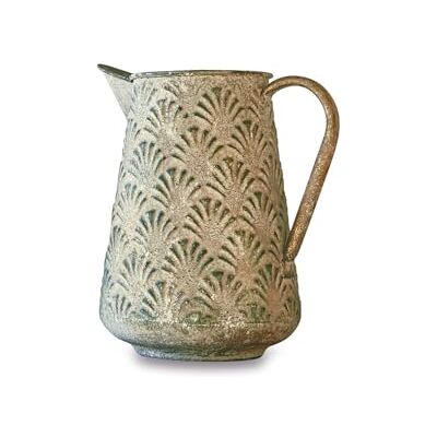 Loberon Iskele Carafe décorative Style Vintage Authentique Motifs Magnifiques, Gris - Publicité Loberon Iskele Carafe décorative Style Vintage Authentique Motifs Magnifiques, Gris - Publicité