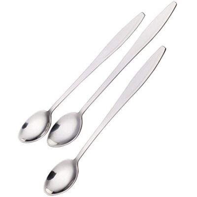 KitchenCraft Kitchen Craft Lot de 3 Grandes Cuillères à Glace et Latte en Inox, 21 cm - Publicité KitchenCraft Kitchen Craft Lot de 3 Grandes Cuillères à Glace et Latte en Inox, 21 cm - Publicité
