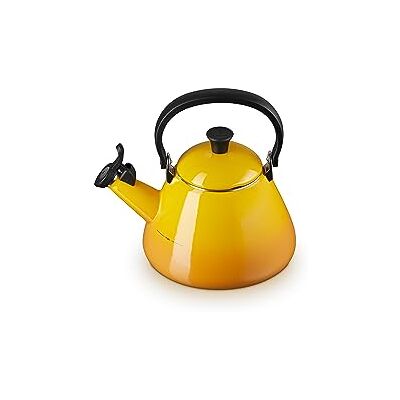 LE CREUSET Bouilloire Kone Pour Cuisinière avec Sifflement, Acier Émaillé, 1.6 L, Nectar, 40101026720000 - Publicité LE CREUSET Bouilloire Kone Pour Cuisinière avec Sifflement, Acier Émaillé, 1.6 L, Nectar, 40101026720000 - Publicité