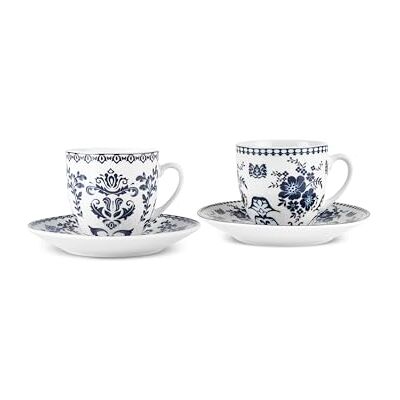 KARACA Aster Lot de 4 tasses à café turc en porcelaine pour 2 personnes 100 ml - Publicité KARACA Aster Lot de 4 tasses à café turc en porcelaine pour 2 personnes 100 ml - Publicité