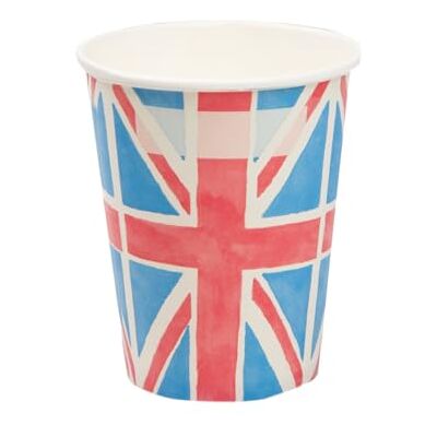 Talking Tables - Gobelet en Papier, BRIT-CUP-V2, Couleurs Assorties - Publicité Talking Tables - Gobelet en Papier, BRIT-CUP-V2, Couleurs Assorties - Publicité