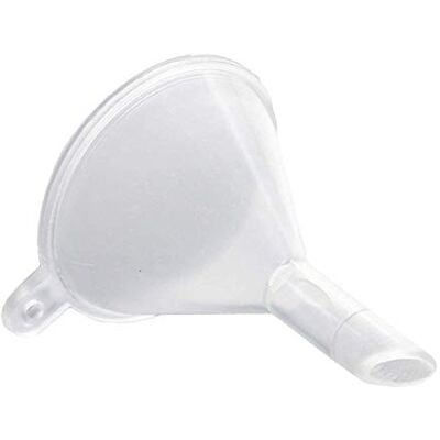 U-M Pulabo Lot de 5 mini entonnoirs en plastique pour parfum, huile, crème, cosmétique, qualité supérieure et créatif - Publicité U-M Pulabo Lot de 5 mini entonnoirs en plastique pour parfum, huile, crème, cosmétique, qualité supérieure et créatif - Publicité