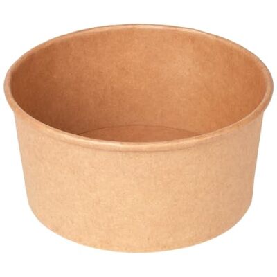 Garcia de Pou García de Pou 50 Unités Pots Saladiers 750 ml 320 + 18 Pe g/m2, 14,5/12,5 x 7 cm Naturel Kraft - Publicité Garcia de Pou García de Pou 50 Unités Pots Saladiers 750 ml 320 + 18 Pe g/m2, 14,5/12,5 x 7 cm Naturel Kraft - Publicité