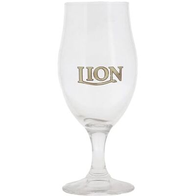 PLANETE DRINKS SPECIALISTE DES BOISSONS DU MONDE VERRES A BIERE VERRE LION BREWERY 33CL - Publicité PLANETE DRINKS SPECIALISTE DES BOISSONS DU MONDE VERRES A BIERE VERRE LION BREWERY 33CL - Publicité