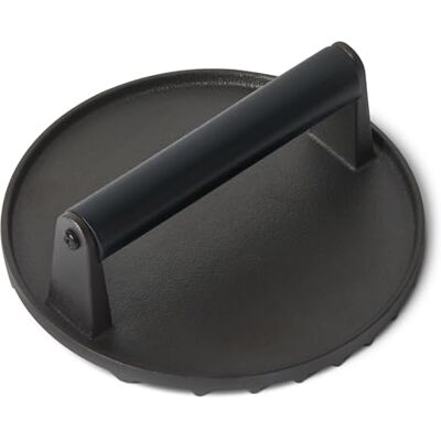 Amazon Basics Presse à Hamburger, Ronde, Noire, 1 pièce, 17.2 x 17.2 x 6.9 cm - Publicité Amazon Basics Presse à Hamburger, Ronde, Noire, 1 pièce, 17.2 x 17.2 x 6.9 cm - Publicité
