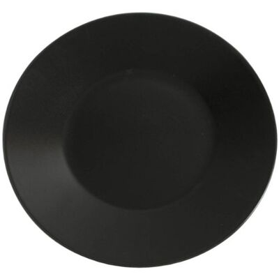 Genware B2964 Jante, Assiette, Luna Large, en céramique, diamètre 30,5 cm, noir (Lot de 6) - Publicité Genware B2964 Jante, Assiette, Luna Large, en céramique, diamètre 30,5 cm, noir (Lot de 6) - Publicité