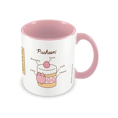 Pyramid Pusheen Mug – Verre en céramique avec finition élégante « Baked with Love Colored Inner » 315 ml Taille unique - Publicité Pyramid Pusheen Mug – Verre en céramique avec finition élégante « Baked with Love Colored Inner » 315 ml Taille unique - Publicité